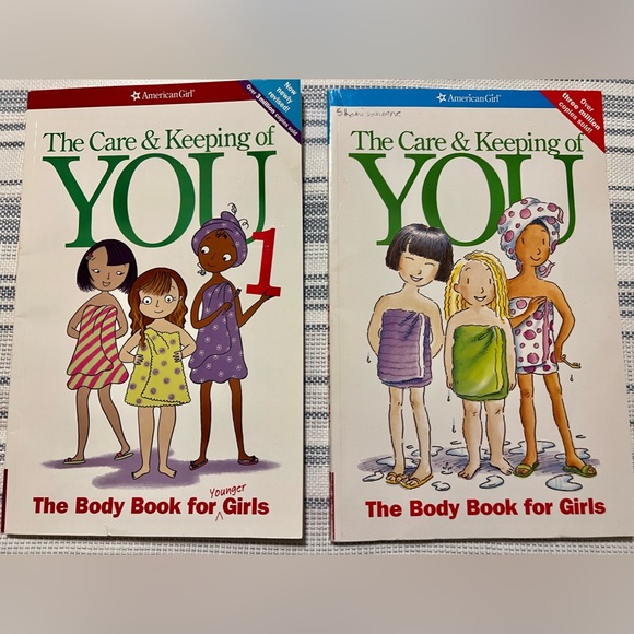 American Girl The Care & Keeping of YOU 2 books - Picture 1 of 6